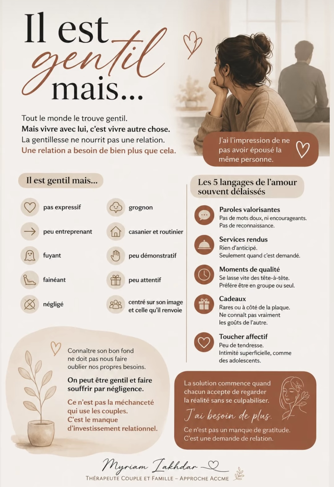Il est gentil, mais…