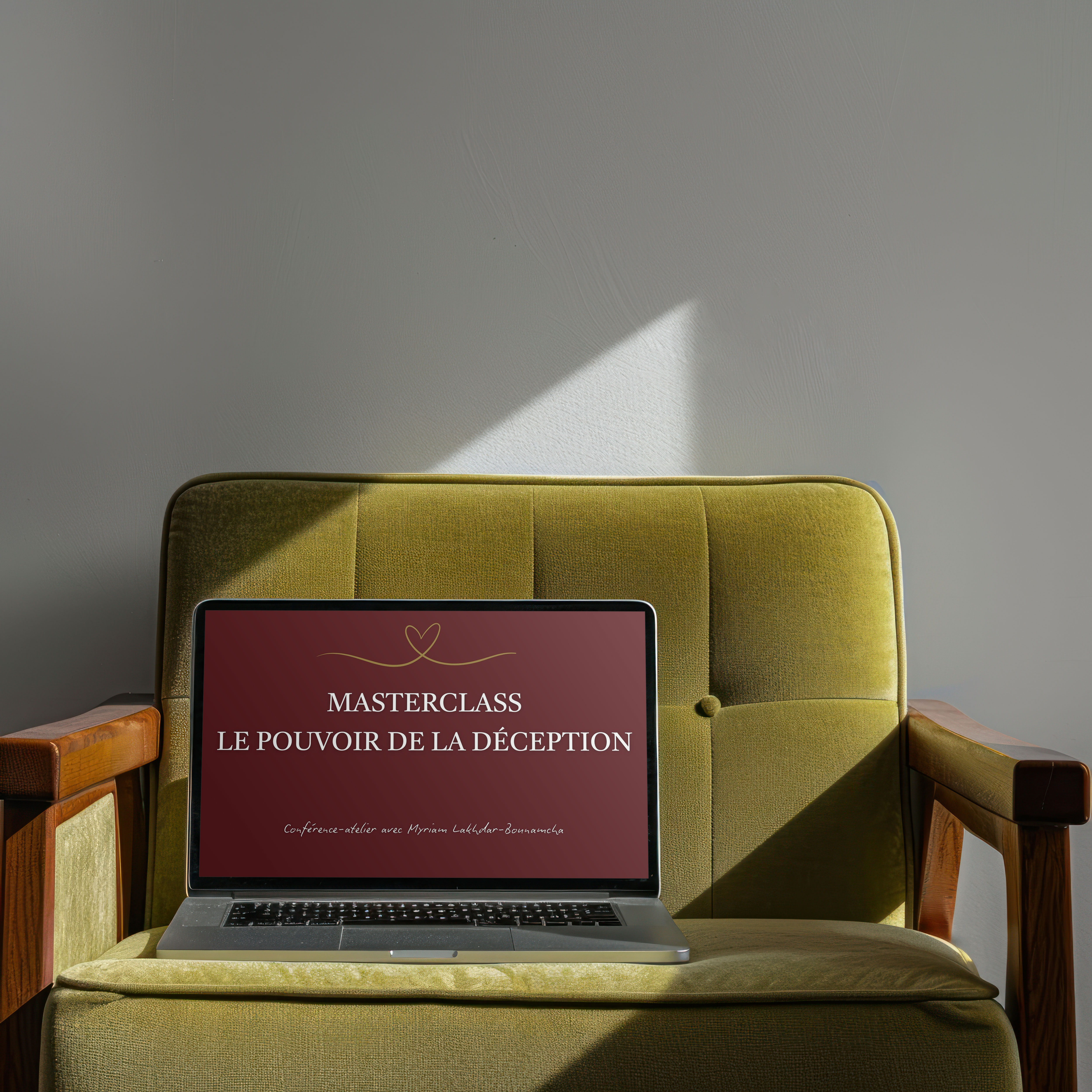 Masterclass Le Pouvoir de la Déception — Myriam Lakhdar Bounamcha