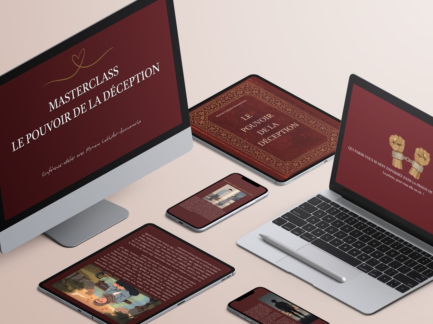 Le Pouvoir de la Déception — E-book et Masterclass par Myriam Lakhdar Bounamcha