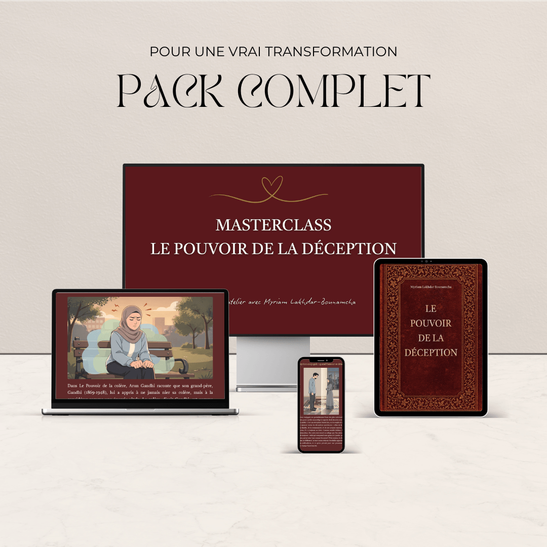 Pack complet — E-book + Masterclass Le Pouvoir de la Déception